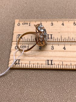 *Кольцо р.20 Топаз, Фианит цв Красное арт. 01-4899-00-207-1110-46-052 (вес 3,38 г) - фото 341565 *Кольцо р.20 Топаз, Фианит цв Красное арт. 01-4899-00-207-1110-46-052 (вес 3,38 г) - фото 341565