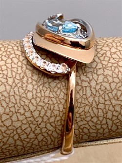 *Кольцо р.17 Топаз цв Красное арт. 01-5150-00-201-1110-46-755 (вес 2,81 г) - фото 341594 *Кольцо р.17 Топаз цв Красное арт. 01-5150-00-201-1110-46-755 (вес 2,81 г) - фото 341594