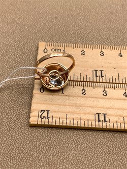 *Кольцо р.16,5 Топаз цв Красное арт. 01-5091-00-201-1110-57-874 (вес 2,41 г) - фото 341625 *Кольцо р.16,5 Топаз цв Красное арт. 01-5091-00-201-1110-57-874 (вес 2,41 г) - фото 341625