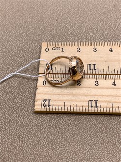 *Кольцо р.16,5 Топаз цв Красное арт. 01-5091-00-201-1110-57-874 (вес 2,41 г) - фото 341627 *Кольцо р.16,5 Топаз цв Красное арт. 01-5091-00-201-1110-57-874 (вес 2,41 г) - фото 341627