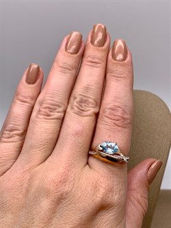 *Кольцо р.18 Топаз цв Красное арт. 01-5330-00-201-1110-57-467 (вес 3,45 г) - фото 341640 *Кольцо р.18 Топаз цв Красное арт. 01-5330-00-201-1110-57-467 (вес 3,45 г) - фото 341640