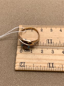 *Кольцо р.18 Топаз цв Красное арт. 01-5330-00-201-1110-57-467 (вес 3,45 г) - фото 341642 *Кольцо р.18 Топаз цв Красное арт. 01-5330-00-201-1110-57-467 (вес 3,45 г) - фото 341642