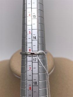 *Кольцо р.16,5 Белый Фианит цв Белое арт. 01-4727-00-401-1120-03-474 (вес 1,87 г) - фото 341651 *Кольцо р.16,5 Белый Фианит цв Белое арт. 01-4727-00-401-1120-03-474 (вес 1,87 г) - фото 341651