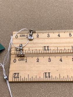 *Пусеты Белый Фианит цв Белое арт. 02-3694-00-401-1120-03-503 (вес 1,15 г) - фото 341665 *Пусеты Белый Фианит цв Белое арт. 02-3694-00-401-1120-03-503 (вес 1,15 г) - фото 341665