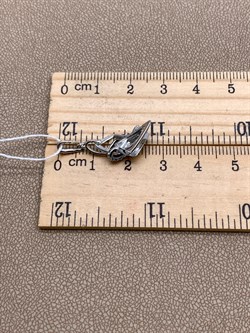 *Подвеска Белый Фианит цв Белое арт. 03-2792-00-401-1120-48-936 (вес 1,76 г) - фото 341686