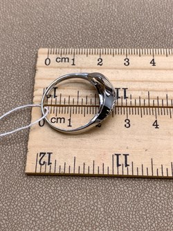 *Кольцо р.20 Белый Фианит цв Белое арт. 01-5236-00-401-1120-64-999 (вес 3,71 г) - фото 341733