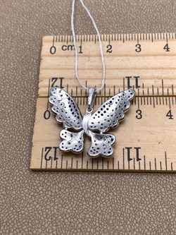 *Подвеска цв Белое арт. 03-2323-00-404-1120-33-301 (вес 4,2 г) - фото 341758