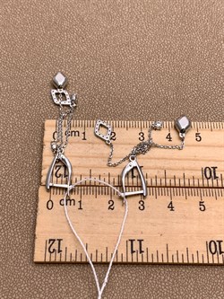 *Серьги Белый Фианит цв Белое арт. 02-4311-00-501-1120-38-411 (вес 3,32 г) - фото 341768 *Серьги Белый Фианит цв Белое арт. 02-4311-00-501-1120-38-411 (вес 3,32 г) - фото 341768