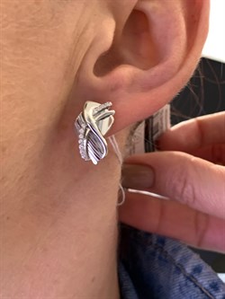 *Серьги Белый Фианит цв Белое арт. 02-4046-00-401-1120-48-782 (вес 3,87 г) - фото 341847 *Серьги Белый Фианит цв Белое арт. 02-4046-00-401-1120-48-782 (вес 3,87 г) - фото 341847