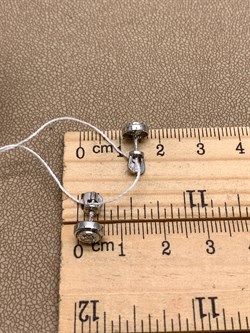 *Пусеты Белый Фианит цв Белое арт. 02-4303-00-501-1120-38-042 (вес 1,86 г) - фото 341985 *Пусеты Белый Фианит цв Белое арт. 02-4303-00-501-1120-38-042 (вес 1,86 г) - фото 341985