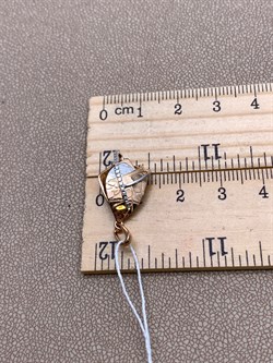 *Подвеска цв Красное, Белое арт. 03-2826-00-000-1111-48-176 (вес 1,71 г) - фото 342110 *Подвеска цв Красное, Белое арт. 03-2826-00-000-1111-48-176 (вес 1,71 г) - фото 342110