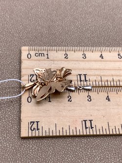 *Подвеска цв Красное, Белое арт. 03-2899-00-000-1111-48-109 (вес 2,53 г) - фото 342149