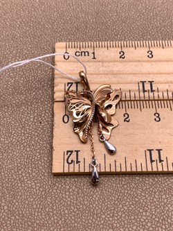 *Подвеска цв Красное, Белое арт. 03-2899-00-000-1111-48-109 (вес 2,53 г) - фото 342150