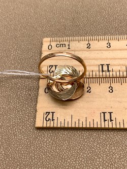 *Кольцо р.19 цв Красное, Белое арт. 01-4921-00-000-1111-48-020 (вес 3,06 г) - фото 342181 *Кольцо р.19 цв Красное, Белое арт. 01-4921-00-000-1111-48-020 (вес 3,06 г) - фото 342181