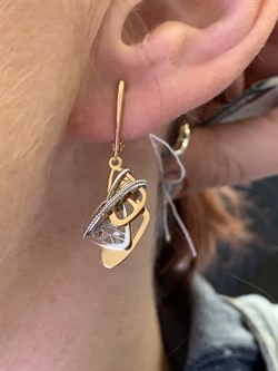 *Серьги цв Красное, Белое арт. 02-4223-00-000-1111-48-344 (вес 3,47 г) - фото 342185 *Серьги цв Красное, Белое арт. 02-4223-00-000-1111-48-344 (вес 3,47 г) - фото 342185