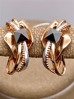 *Серьги цв Красное, Белое арт. 02-4118-00-000-1111-04-448 (вес 3,05 г) - фото 342250 *Серьги цв Красное, Белое арт. 02-4118-00-000-1111-04-448 (вес 3,05 г) - фото 342250