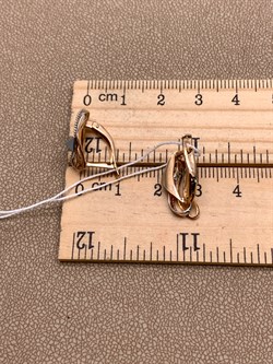 *Серьги цв Красное, Белое арт. 02-4118-00-000-1111-04-448 (вес 3,05 г) - фото 342252 *Серьги цв Красное, Белое арт. 02-4118-00-000-1111-04-448 (вес 3,05 г) - фото 342252