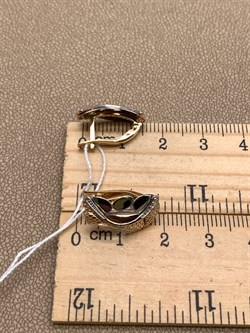 *Серьги цв Красное, Белое арт. 02-4018-00-000-1111-48-809 (вес 3,65 г) - фото 342281 *Серьги цв Красное, Белое арт. 02-4018-00-000-1111-48-809 (вес 3,65 г) - фото 342281