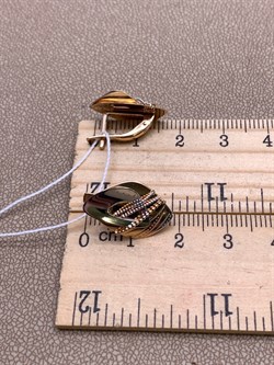 *Серьги цв Красное, Белое арт. 02-3990-00-000-1111-42-071 (вес 3,15 г) - фото 342402 *Серьги цв Красное, Белое арт. 02-3990-00-000-1111-42-071 (вес 3,15 г) - фото 342402