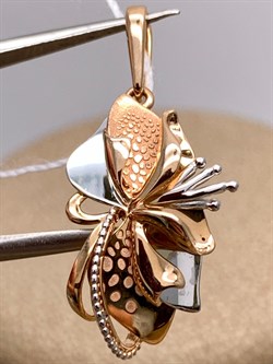 *Подвеска цв Красное, Белое арт. 03-2790-00-000-1111-48-391 (вес 1,69 г) - фото 342421