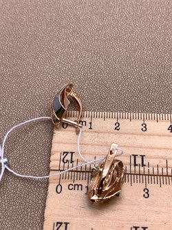 *Серьги цв Красное, Белое арт. 02-4091-00-000-1111-48-497 (вес 4,24 г) - фото 342471 *Серьги цв Красное, Белое арт. 02-4091-00-000-1111-48-497 (вес 4,24 г) - фото 342471