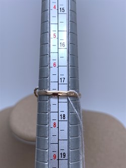 *Кольцо р.17,5 Белый Фианит цв Красное арт. 01-4932-00-401-1110-48-245 (вес 3,33 г) - фото 342587 *Кольцо р.17,5 Белый Фианит цв Красное арт. 01-4932-00-401-1110-48-245 (вес 3,33 г) - фото 342587
