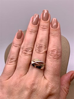 *Кольцо р.18 цв Лимонное, Красное, Белое арт. 01-5092-00-401-1140-03-860 (вес 2,67 г) - фото 342672 *Кольцо р.18 цв Лимонное, Красное, Белое арт. 01-5092-00-401-1140-03-860 (вес 2,67 г) - фото 342672