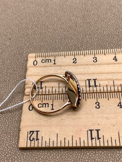 *Кольцо р.18 цв Лимонное, Красное, Белое арт. 01-5092-00-401-1140-03-860 (вес 2,67 г) - фото 342675 *Кольцо р.18 цв Лимонное, Красное, Белое арт. 01-5092-00-401-1140-03-860 (вес 2,67 г) - фото 342675