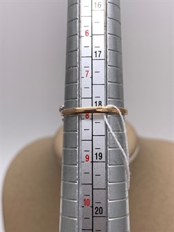 *Кольцо р.18 Белый Фианит цв Красное, Белое арт. 01-5064-00-401-1111-48-044 (вес 2,42 г) - фото 342766 *Кольцо р.18 Белый Фианит цв Красное, Белое арт. 01-5064-00-401-1111-48-044 (вес 2,42 г) - фото 342766