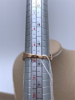 *Кольцо р.19,5 Белый Фианит цв Красное арт. 01-5247-00-401-1110-48-263 (вес 4,9 г) - фото 342876 *Кольцо р.19,5 Белый Фианит цв Красное арт. 01-5247-00-401-1110-48-263 (вес 4,9 г) - фото 342876