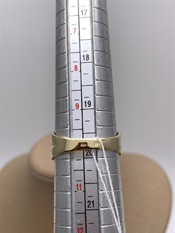 *Кольцо р.20 Белый Фианит цв  Лимонное, Белое арт. 01-5239-00-401-1121-42-419 (вес 4,61 г) - фото 342910