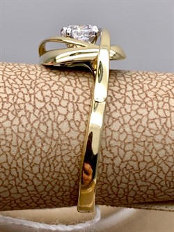 *Кольцо р.17 Белый Фианит цв  Лимонное, Белое арт. 01-5228-00-501-1121-38-546 (вес 2,96 г) - фото 342953 *Кольцо р.17 Белый Фианит цв  Лимонное, Белое арт. 01-5228-00-501-1121-38-546 (вес 2,96 г) - фото 342953