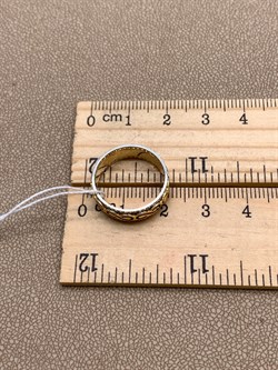 *Кольцо р.16,5 Белый Фианит цв  Лимонное, Белое арт. 01-4791-00-401-1121-50-459 (вес 2,99 г) - фото 343086 *Кольцо р.16,5 Белый Фианит цв  Лимонное, Белое арт. 01-4791-00-401-1121-50-459 (вес 2,99 г) - фото 343086