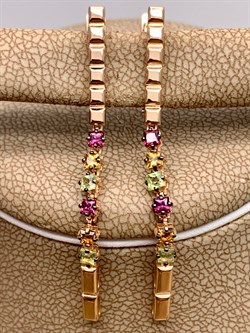 *Серьги цв Красное арт. 02-4287-00-219-1110-57-023 (вес 3,25 г) - фото 343212 *Серьги цв Красное арт. 02-4287-00-219-1110-57-023 (вес 3,25 г) - фото 343212