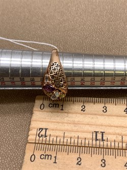 *Кольцо р.18,5 цв Красное арт. 01-4918-00-248-1110-46-219 (вес 2,58 г) - фото 343238 *Кольцо р.18,5 цв Красное арт. 01-4918-00-248-1110-46-219 (вес 2,58 г) - фото 343238