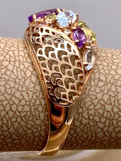 *Кольцо р.18,5 цв Красное арт. 01-4918-00-248-1110-46-219 (вес 2,58 г) - фото 343241 *Кольцо р.18,5 цв Красное арт. 01-4918-00-248-1110-46-219 (вес 2,58 г) - фото 343241