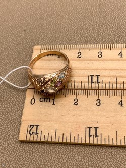 *Кольцо р.18,5 цв Красное арт. 01-4918-00-248-1110-46-219 (вес 2,58 г) - фото 343245 *Кольцо р.18,5 цв Красное арт. 01-4918-00-248-1110-46-219 (вес 2,58 г) - фото 343245