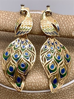 *Серьги Эмаль цв Лимонное арт. 02-3951-00-000-1130-59-036 (вес 3,17 г) - фото 343363 *Серьги Эмаль цв Лимонное арт. 02-3951-00-000-1130-59-036 (вес 3,17 г) - фото 343363