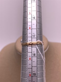 *Кольцо р.17,5 Белый Фианит цв Красное арт. 01-5094-00-401-1110-48-264 (вес 2,14 г) - фото 343555 *Кольцо р.17,5 Белый Фианит цв Красное арт. 01-5094-00-401-1110-48-264 (вес 2,14 г) - фото 343555