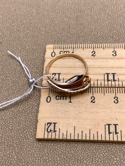 *Кольцо р.18 Белый Фианит цв Красное арт. 01-5077-00-401-1110-48-879 вес 2,41 г - фото 343597 *Кольцо р.18 Белый Фианит цв Красное арт. 01-5077-00-401-1110-48-879 вес 2,41 г - фото 343597