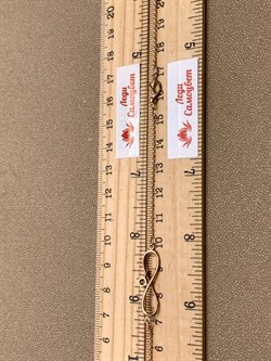 *Браслет р.23-27 Белый Фианит цв Красное арт. 05-0596-01-401-1110-65-560 (вес 3,05 г) - фото 343679 *Браслет р.23-27 Белый Фианит цв Красное арт. 05-0596-01-401-1110-65-560 (вес 3,05 г) - фото 343679