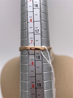 *Кольцо р.17,5 Белый Фианит цв Красное арт. 01-5008-00-401-1110-48-789 (вес 2,25 г) - фото 343788 *Кольцо р.17,5 Белый Фианит цв Красное арт. 01-5008-00-401-1110-48-789 (вес 2,25 г) - фото 343788