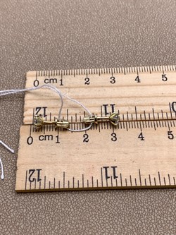 *Пусеты Белый Фианит цв Лимонное арт. 02-2082-00-401-1130-03-282 (вес 1,3 г) - фото 343882 *Пусеты Белый Фианит цв Лимонное арт. 02-2082-00-401-1130-03-282 (вес 1,3 г) - фото 343882