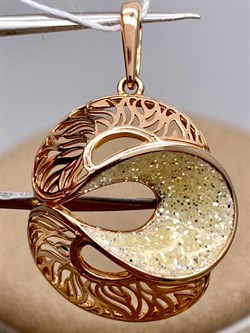 *Подвеска цв Красное арт. 03-2523-00-000-1110-48-293 (вес 2,08 г) - фото 344019