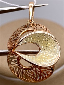 *Подвеска цв Красное арт. 03-2523-00-000-1110-48-293 (вес 2,08 г) - фото 344020