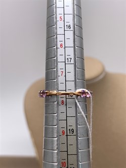 *Кольцо р.18 Аметист цв Красное арт. 01-5317-00-203-1110-57-235 (вес 1,68 г) - фото 344081 *Кольцо р.18 Аметист цв Красное арт. 01-5317-00-203-1110-57-235 (вес 1,68 г) - фото 344081