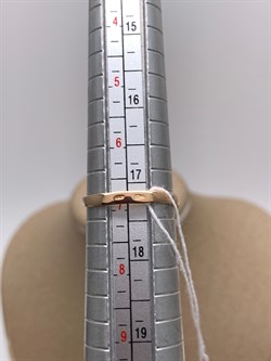 *Кольцо р.17,5 Аметист цв Красное арт. 01-5149-00-203-1110-57-121 (вес 3,23 г) - фото 344136