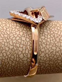 *Кольцо р.17 Белый Фианит цв Красное, Лимонное арт. 01-5125-00-401-1113-48-203 (вес 2,73 г) - фото 344393 *Кольцо р.17 Белый Фианит цв Красное, Лимонное арт. 01-5125-00-401-1113-48-203 (вес 2,73 г) - фото 344393