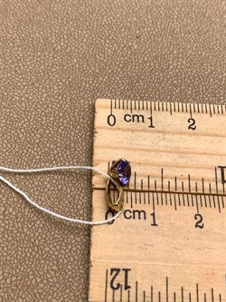 *Подвеска Танзанит цв Лимонное арт. 3990271-333 (вес 0,59 г) - фото 344493 *Подвеска Танзанит цв Лимонное арт. 3990271-333 (вес 0,59 г) - фото 344493