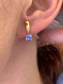 *Серьги Танзанит цв Лимонное арт. 2990271-168 (вес 2,62 г) - фото 344504 *Серьги Танзанит цв Лимонное арт. 2990271-168 (вес 2,62 г) - фото 344504